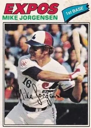 1977 O-Pee-Chee #9 Mike Jorgensen