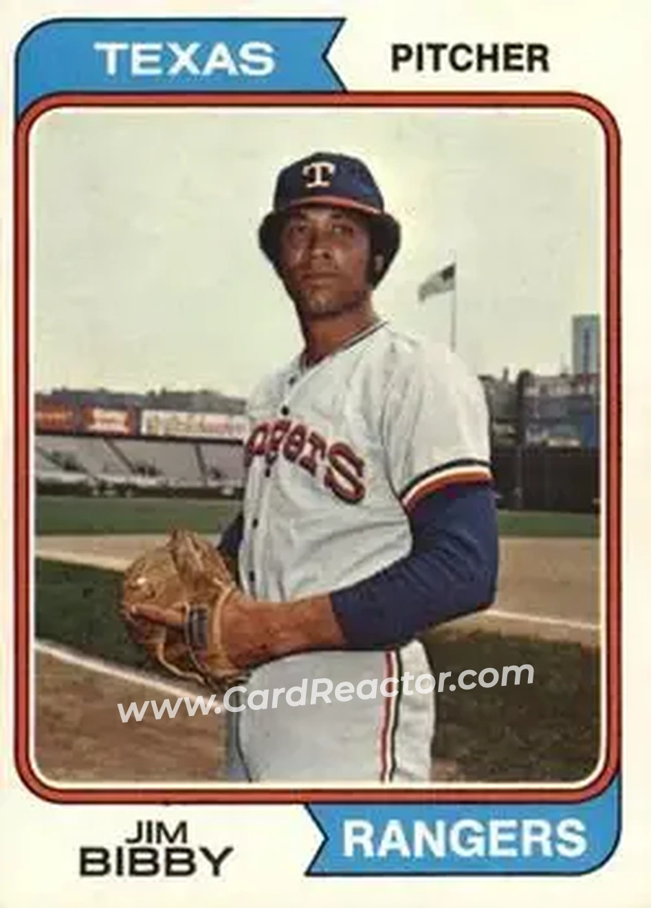 1974 O-Pee-Chee #11 Jim Bibby