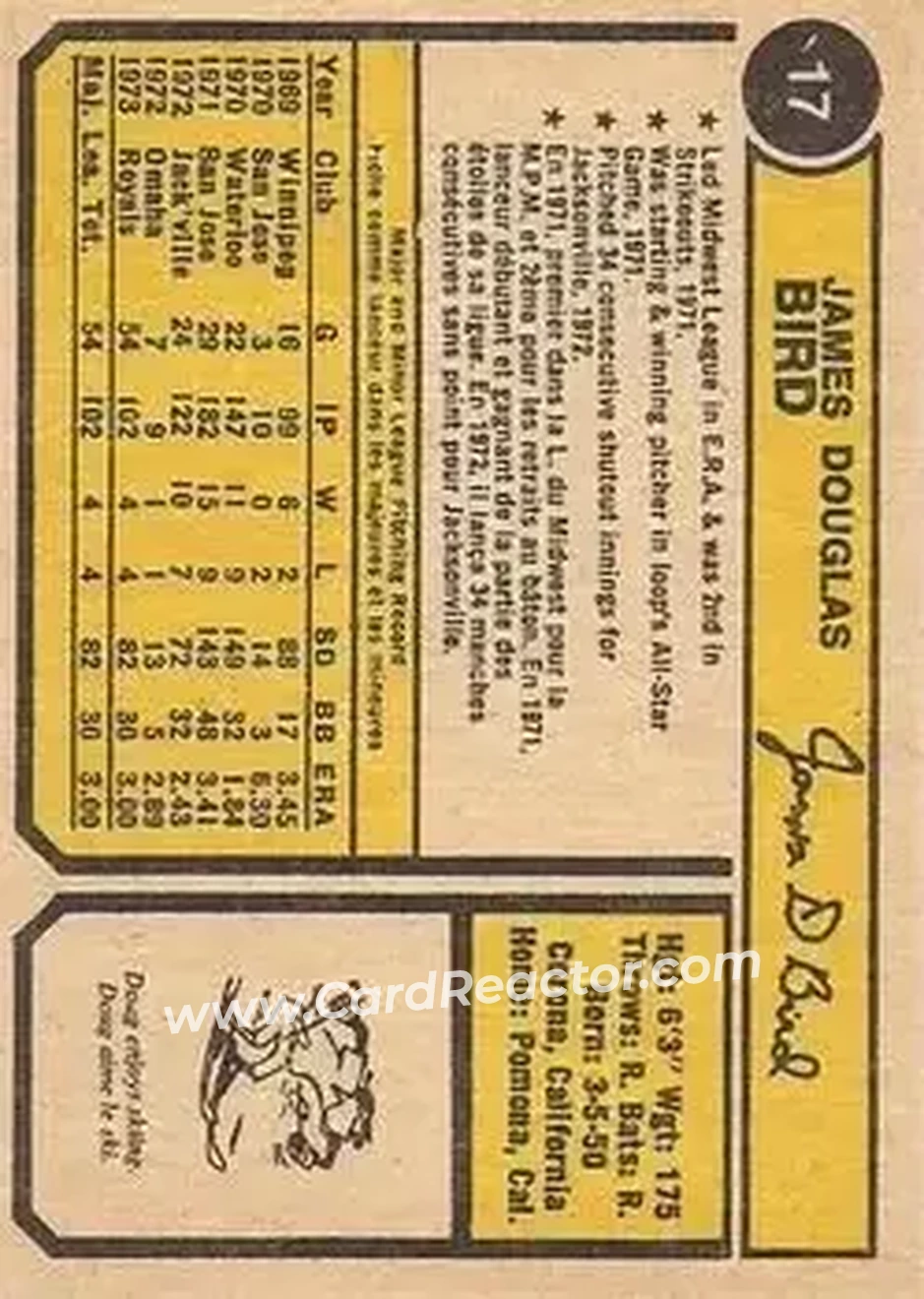 Back of Doug Bird