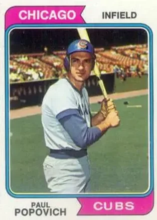 1974 Topps #14 Paul Popovich
