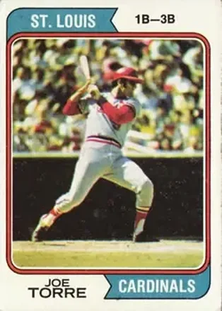 1974 Topps #15 Joe Torre