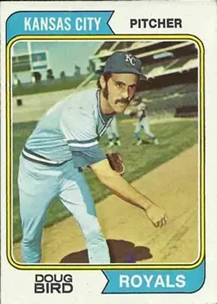 1974 Topps #17 Doug Bird