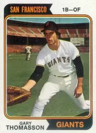 1974 Topps #18 Gary Thomasson