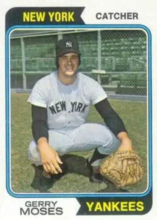 1974 Topps #19 Gerry Moses