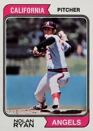 1974 Topps #20 Nolan Ryan