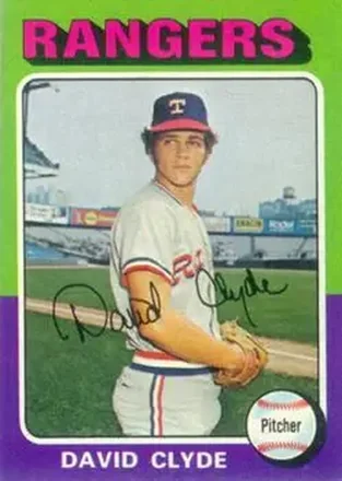 1975 Topps #12 David Clyde