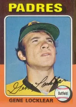 1975 Topps #13 Gene Locklear