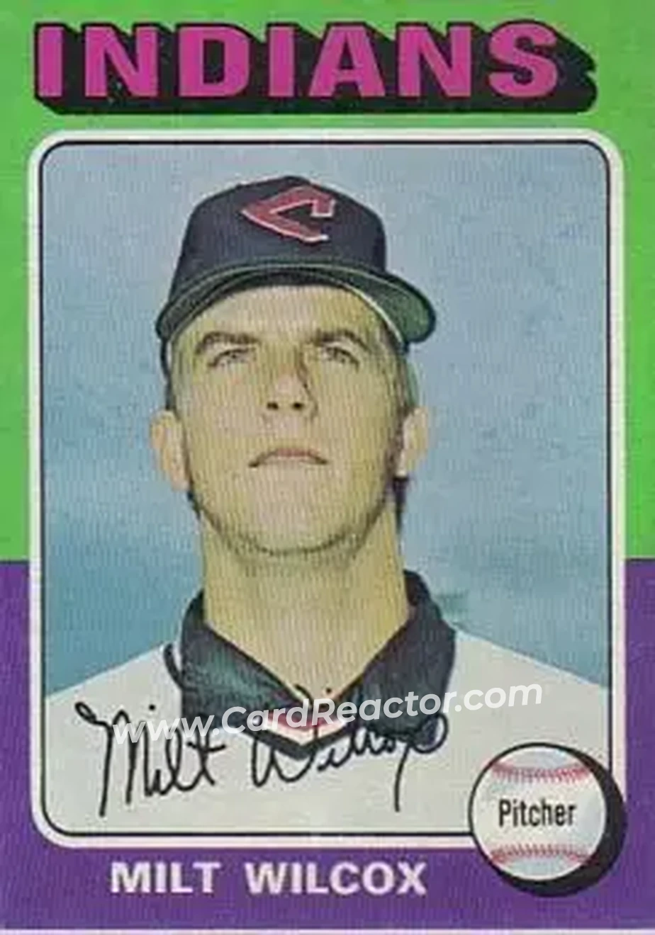1975 Topps #14 Milt Wilcox