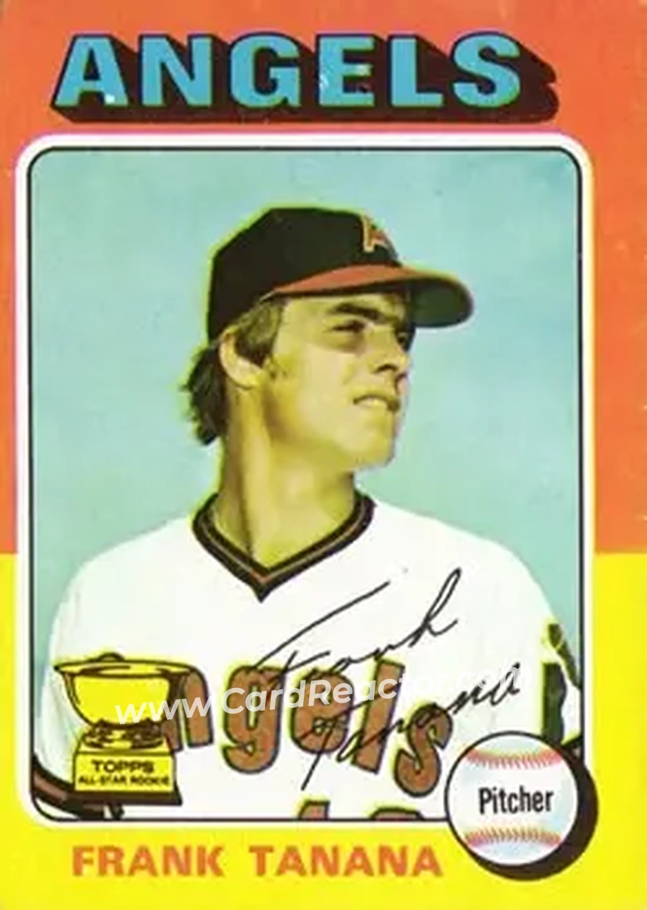 1975 Topps #16 Frank Tanana