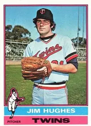1976 Topps #11 Jim Hughes
