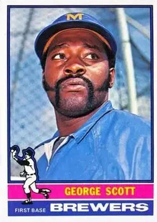 1976 Topps #15 George Scott