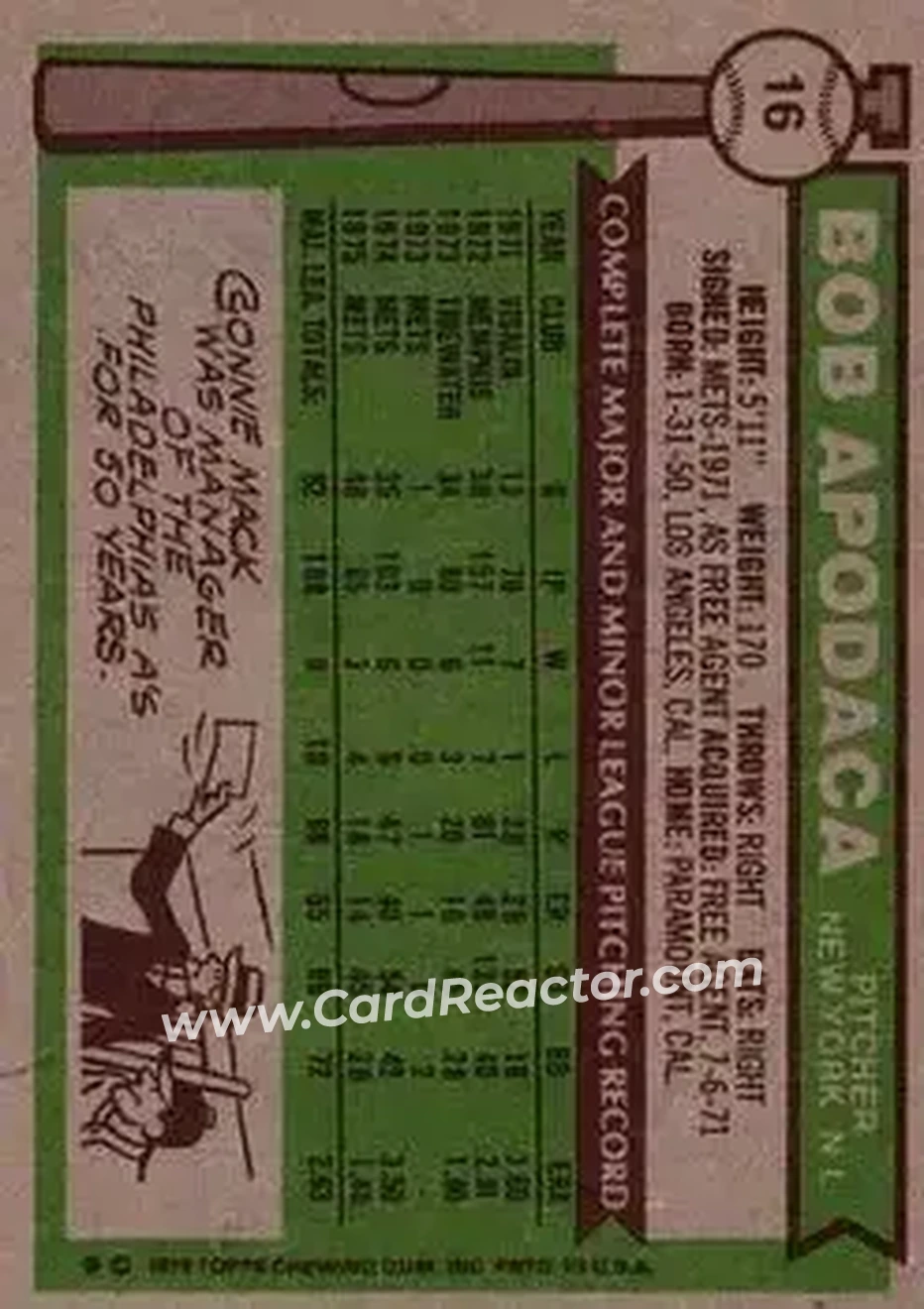 Back of Bob Apodaca