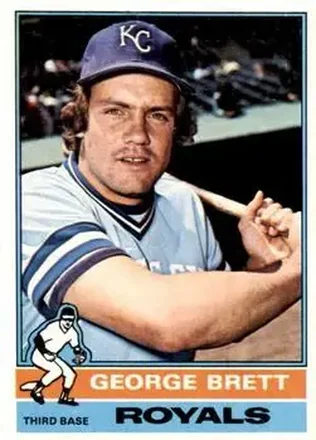 1976 Topps #19 George Brett