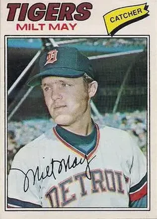 1977 O-Pee-Chee #14 Milt May