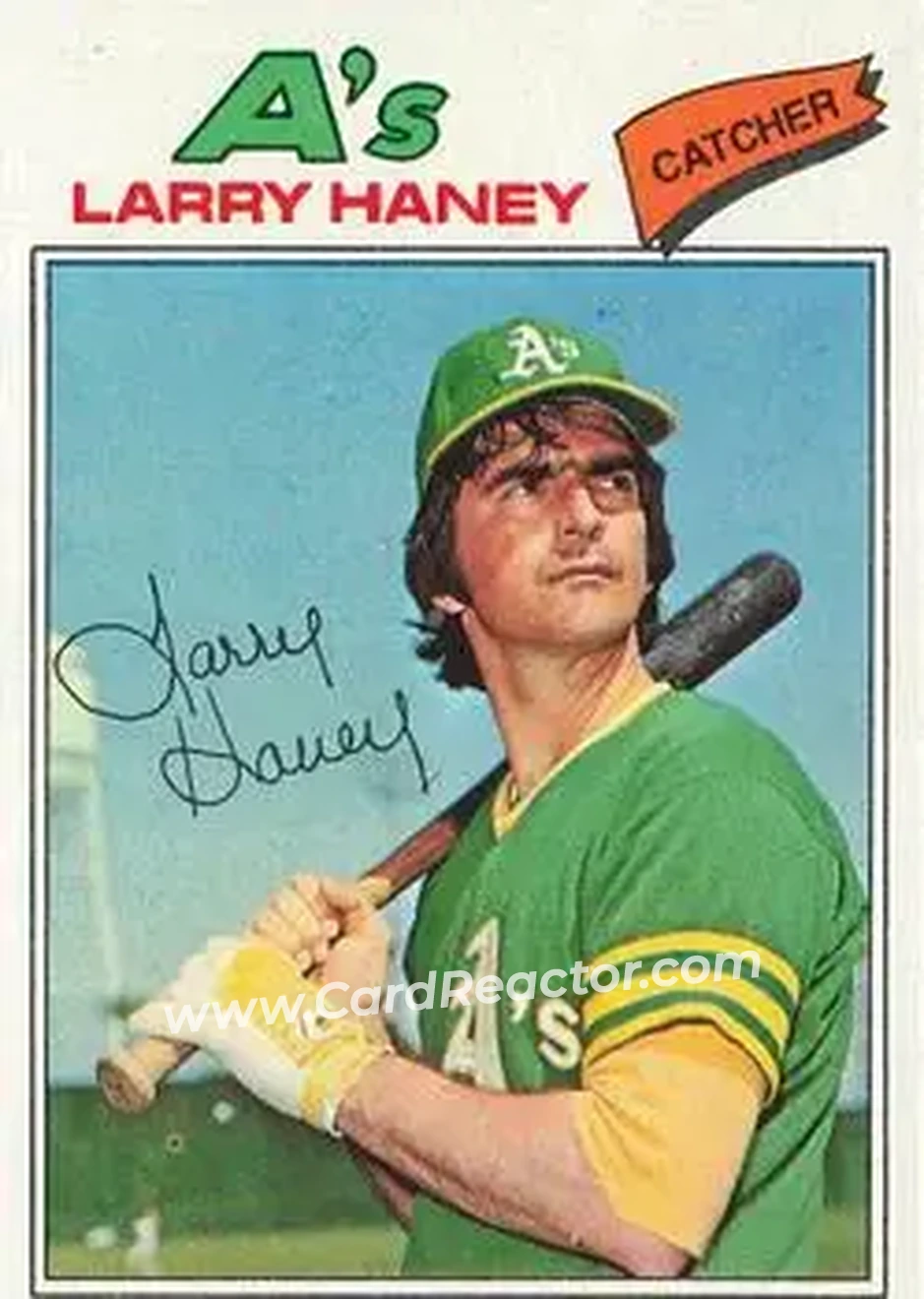 Front of Larry Haney