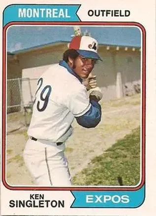 1974 O-Pee-Chee #25 Ken Singleton