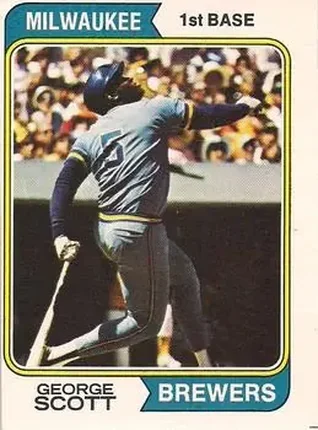 1974 O-Pee-Chee #27 George Scott