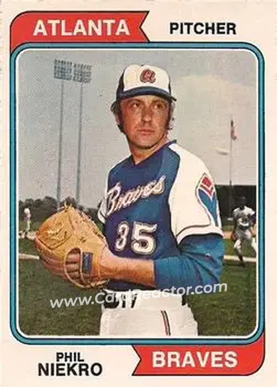 Front of Phil Niekro