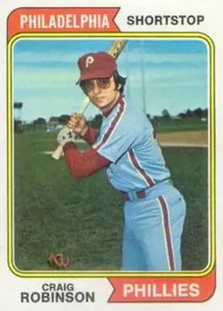 1974 Topps #23 Craig Robinson