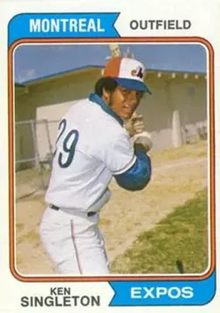 1974 Topps #25 Ken Singleton