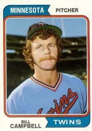 1974 Topps #26 Bill Campbell