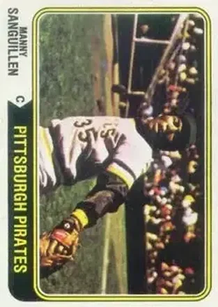 1974 Topps #28 Manny Sanguillen