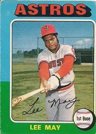 1975 O-Pee-Chee #25 Lee May