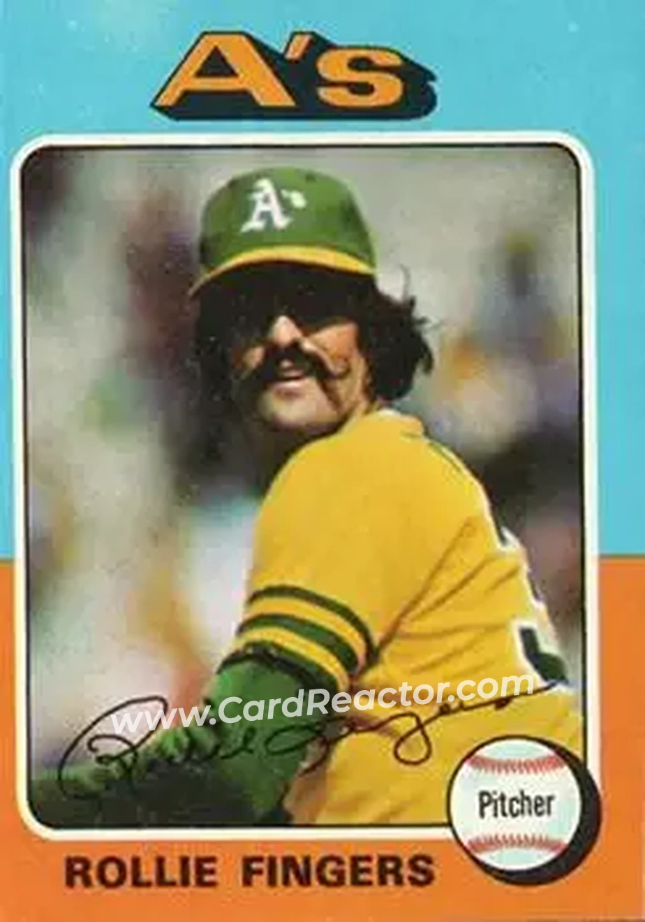 Front of Rollie Fingers