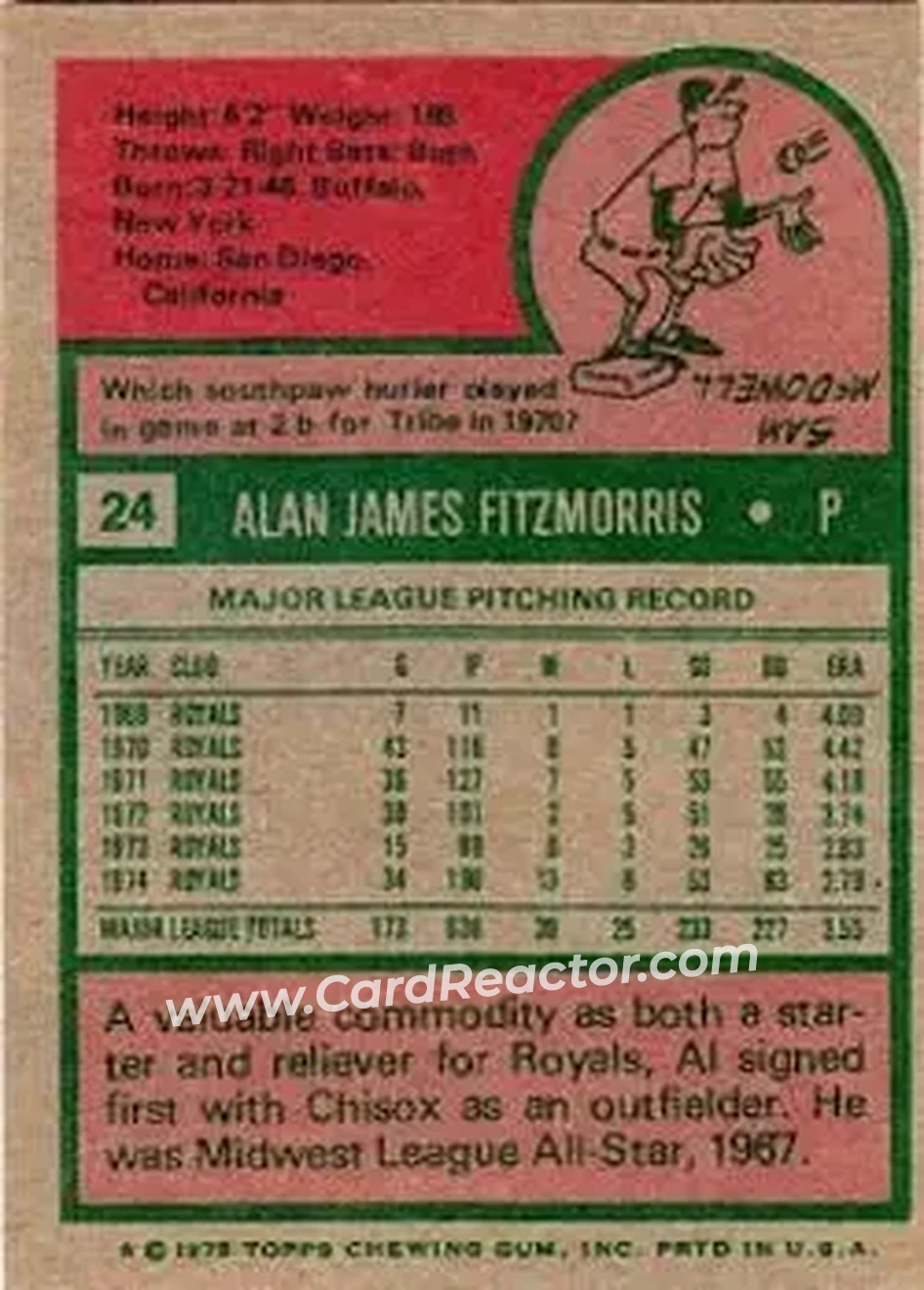 Back of Al Fitzmorris