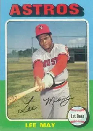 1975 Topps #25 Lee May
