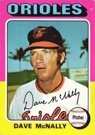 1975 Topps #26 Dave McNally