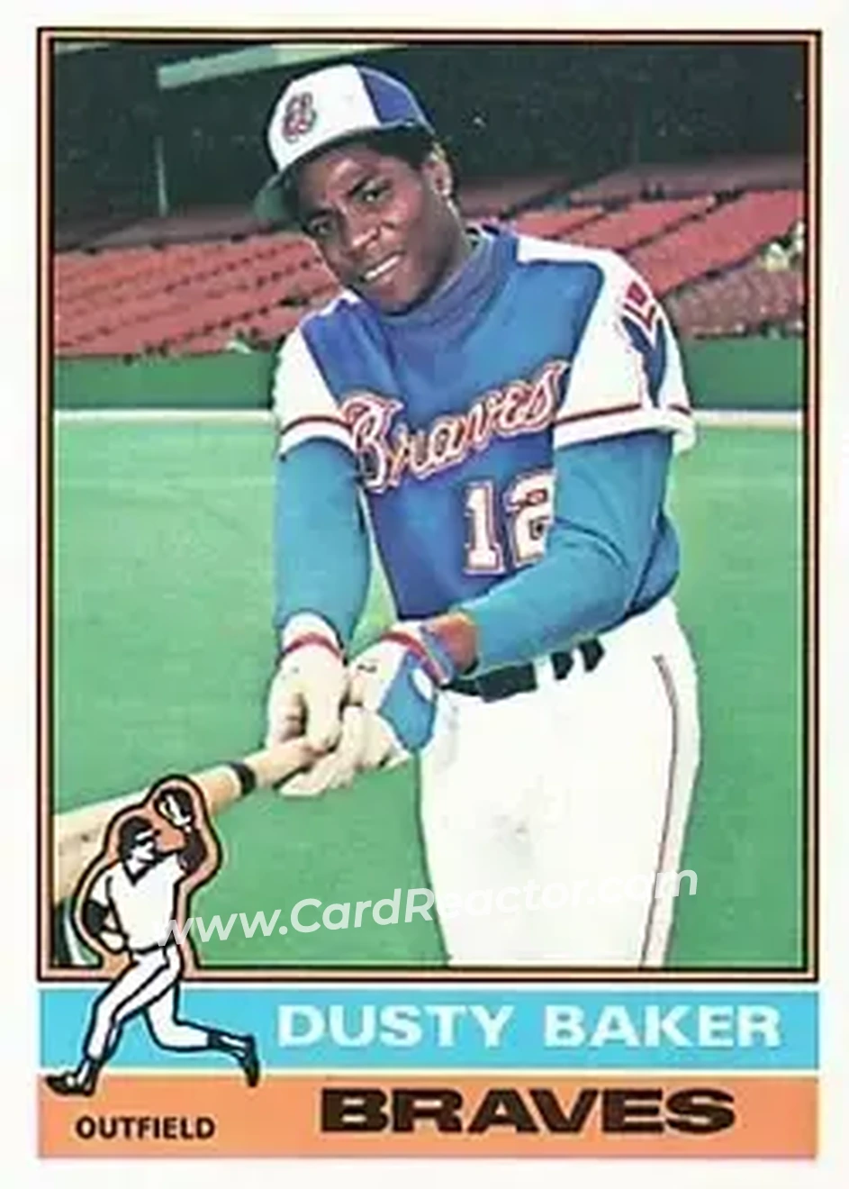 Front of Dusty Baker
