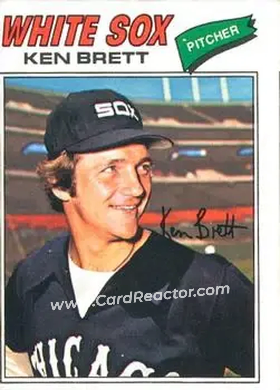 Front of Ken Brett