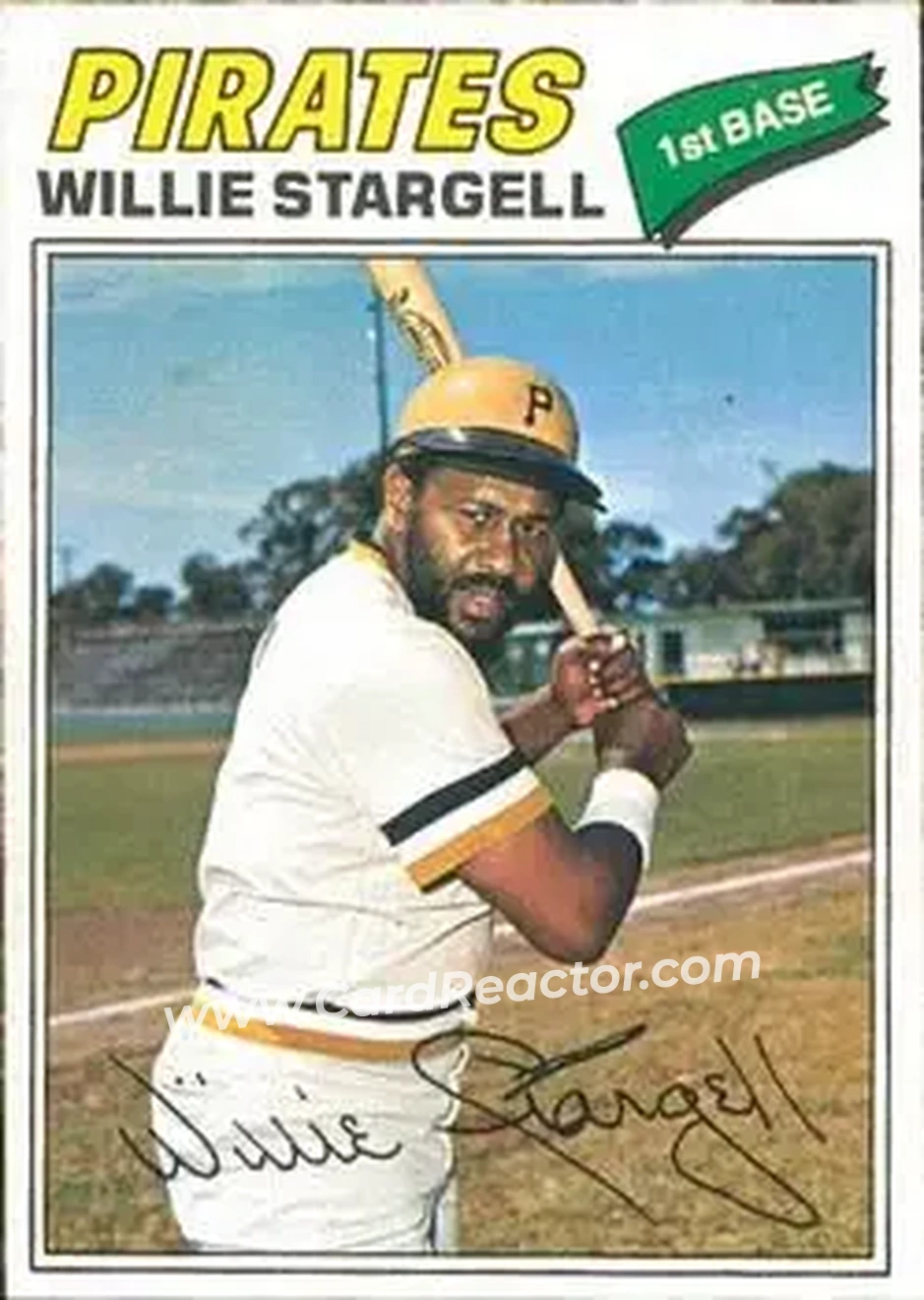 Front of Willie Stargell