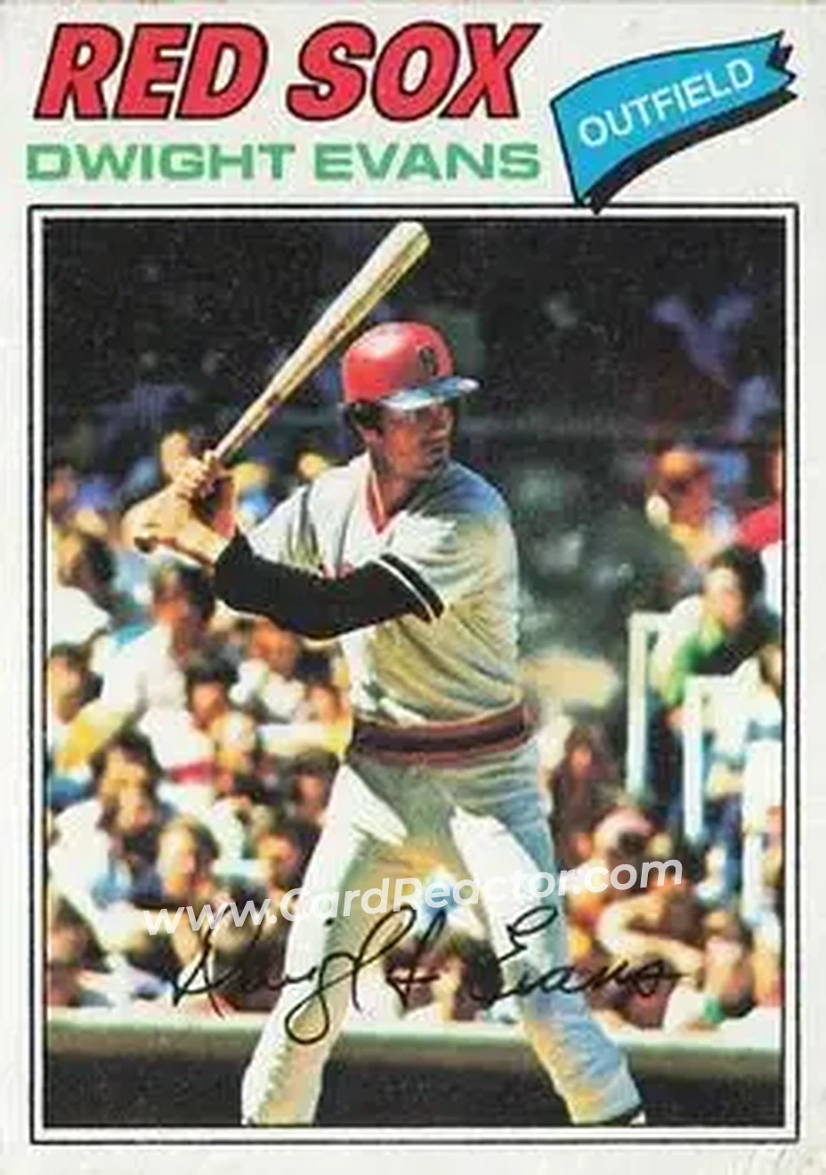 Front of Dwight Evans