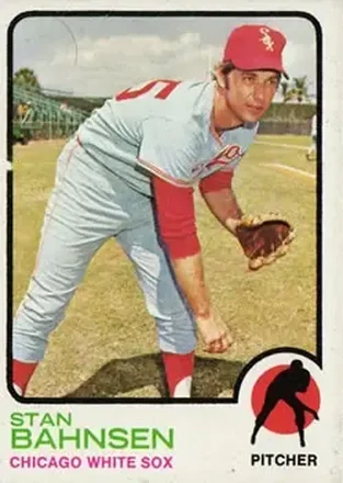 1973 Topps #20 Stan Bahnsen