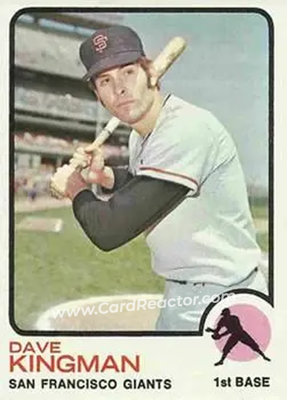 Front of Dave Kingman