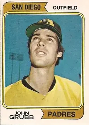 1974 O-Pee-Chee #32 Johnny Grubb