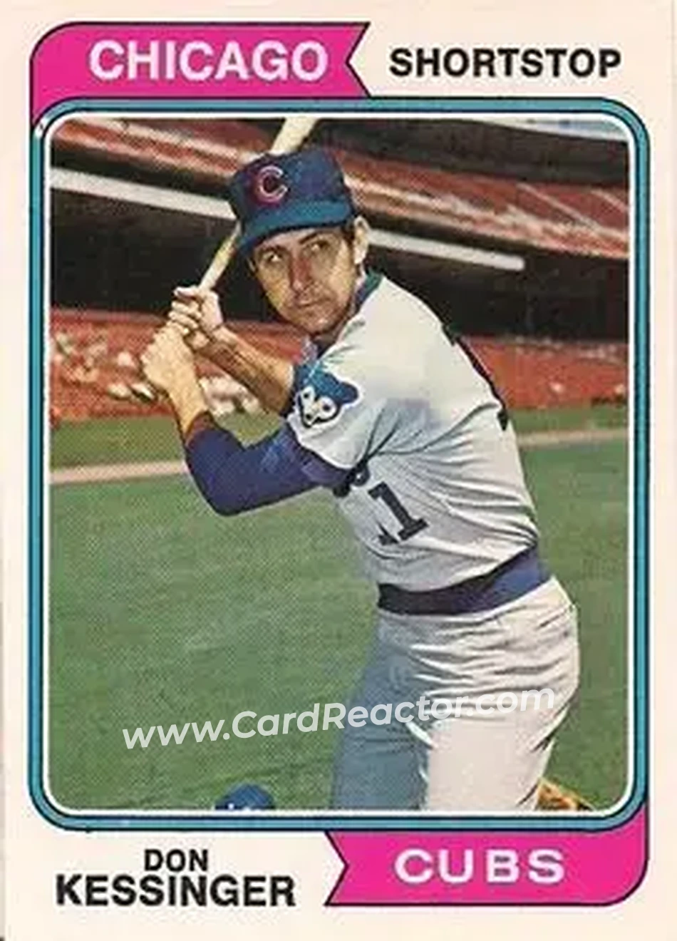 Front of Don Kessinger