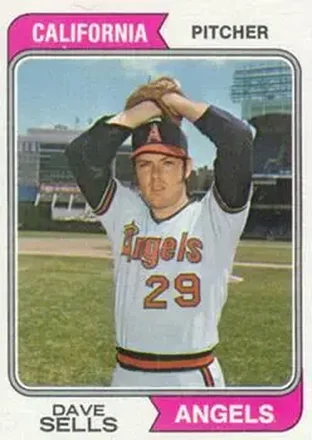 1974 Topps #37 Dave Sells