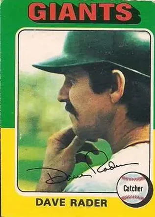 1975 O-Pee-Chee #31 Dave Rader