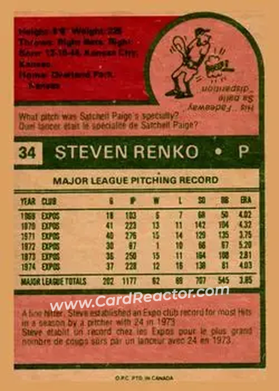 Back of Steve Renko