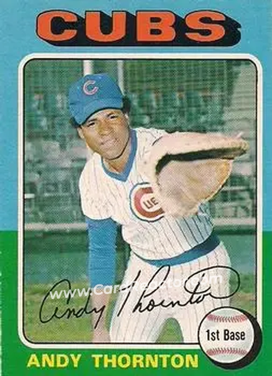 Front of Andre Thornton