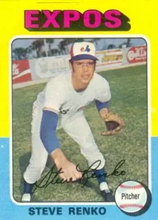 1975 Topps #34 Steve Renko