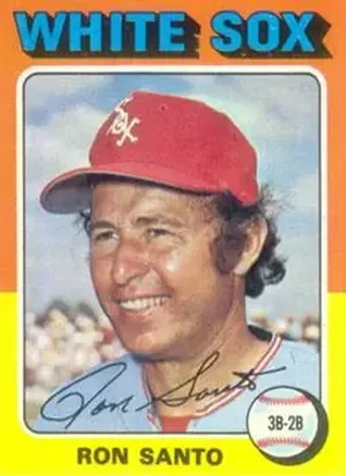 1975 Topps #35 Ron Santo
