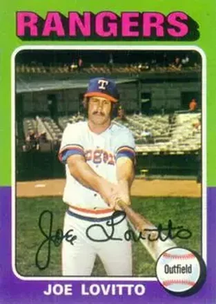 1975 Topps #36 Joe Lovitto