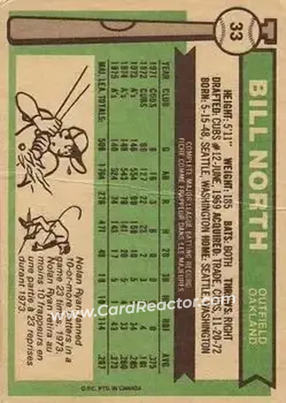 Back of Bill North