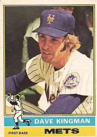 1976 O-Pee-Chee #40 Dave Kingman