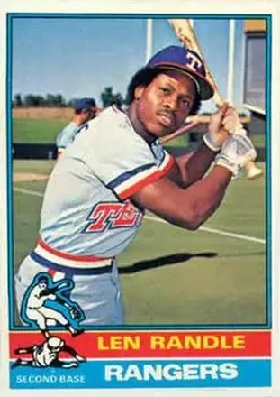 1976 Topps #31 Len Randle