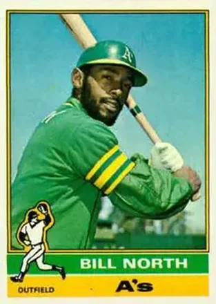 1976 Topps #33 Bill North